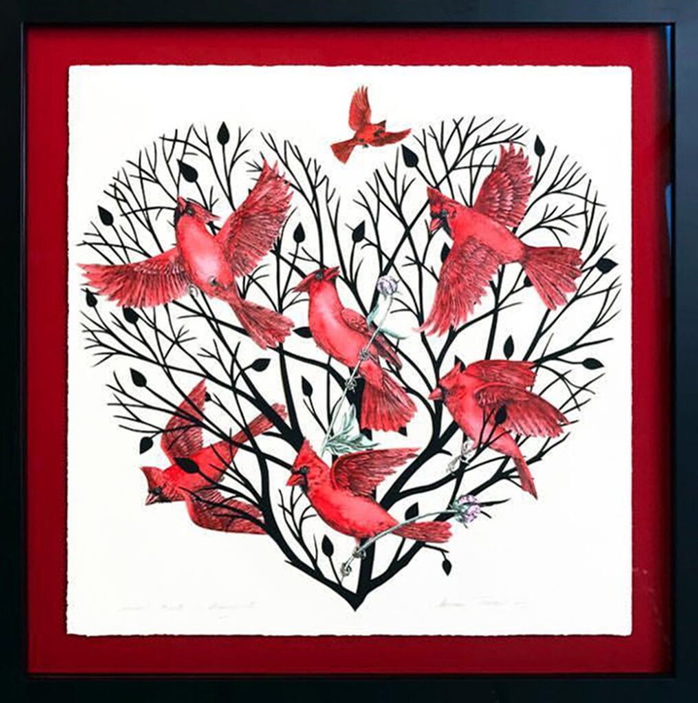 wholesale cardinal canvas frame