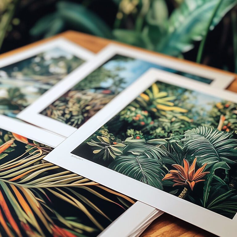 Fine art pictures printed on archival gallery-grade paper to ensure longevity.