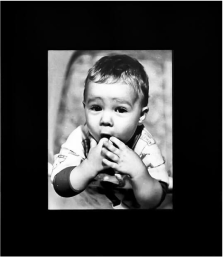 Custom new baby picture frame