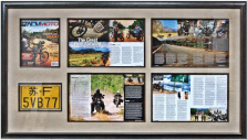 Custom framed photo collage